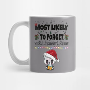 Most Likely To Organize All The Funny Christmas Presents Mug